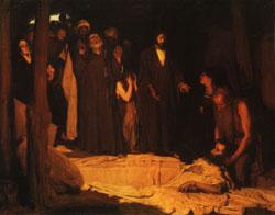 Henry Ossawa Tanner The Raising of Lazarus oil painting image